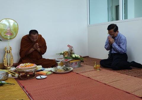 ทำบุญบริษัท วันที่ 31 ตุลาคม 2562