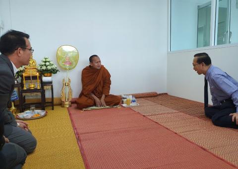 ทำบุญบริษัท วันที่ 31 ตุลาคม 2562