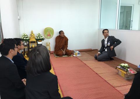 ทำบุญบริษัท วันที่ 31 ตุลาคม 2562