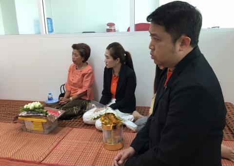 ทำบุญบริษัท วันที่ 31 ตุลาคม 2562