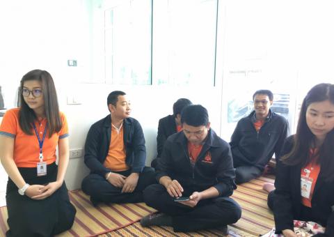 ทำบุญบริษัท วันที่ 31 ตุลาคม 2562