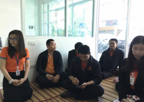 ทำบุญบริษัท วันที่ 31 ตุลาคม 2562