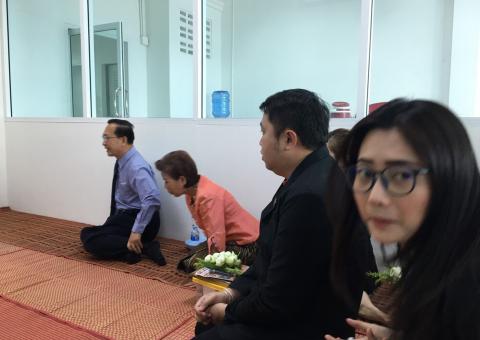 ทำบุญบริษัท วันที่ 31 ตุลาคม 2562