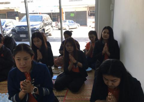 ทำบุญบริษัท วันที่ 31 ตุลาคม 2562