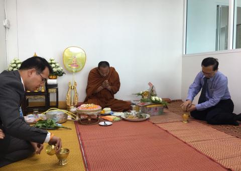 ทำบุญบริษัท วันที่ 31 ตุลาคม 2562
