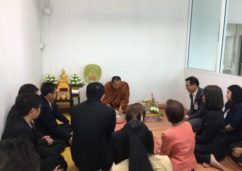 ทำบุญบริษัท วันที่ 31 ตุลาคม 2562