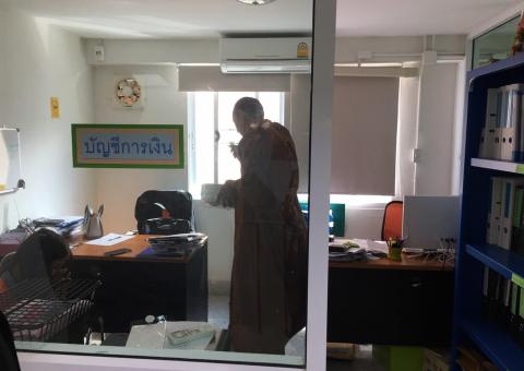 ทำบุญบริษัท วันที่ 31 ตุลาคม 2562