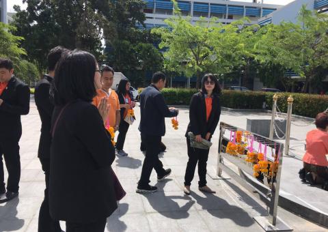 ทำบุญบริษัท วันที่ 31 ตุลาคม 2562