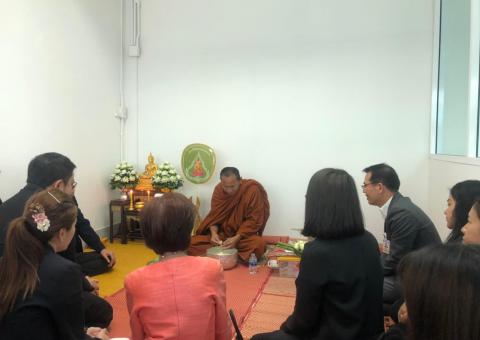 ทำบุญบริษัท วันที่ 31 ตุลาคม 2562