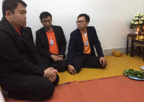 ทำบุญบริษัท วันที่ 31 ตุลาคม 2562