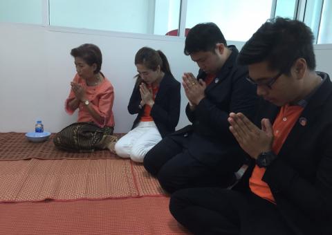 ทำบุญบริษัท วันที่ 31 ตุลาคม 2562