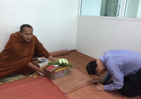 ทำบุญบริษัท วันที่ 31 ตุลาคม 2562